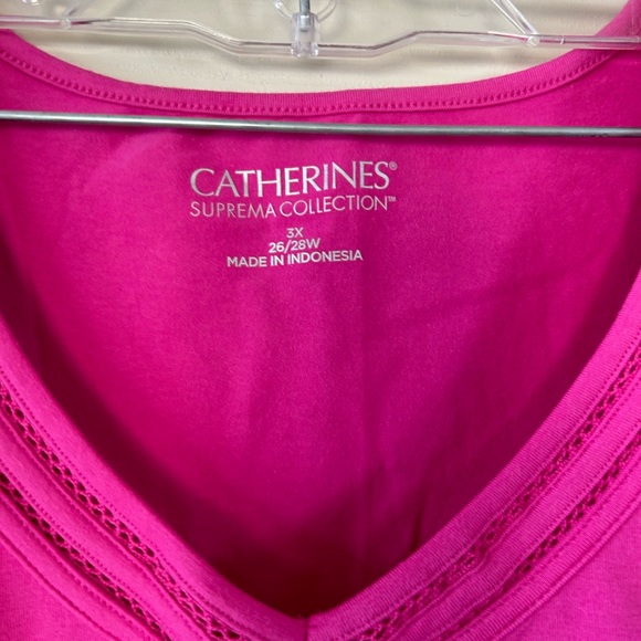 Catherine’s Supreme Collection size 3X cotton/spandex NWT t shirts- pick 1 - Picture 8 of 11